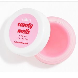 ⚡️3/$15⚡️ Plum Candy Melts Vegan Lip Balm in Melon Bubble Yum 5g Travel Size